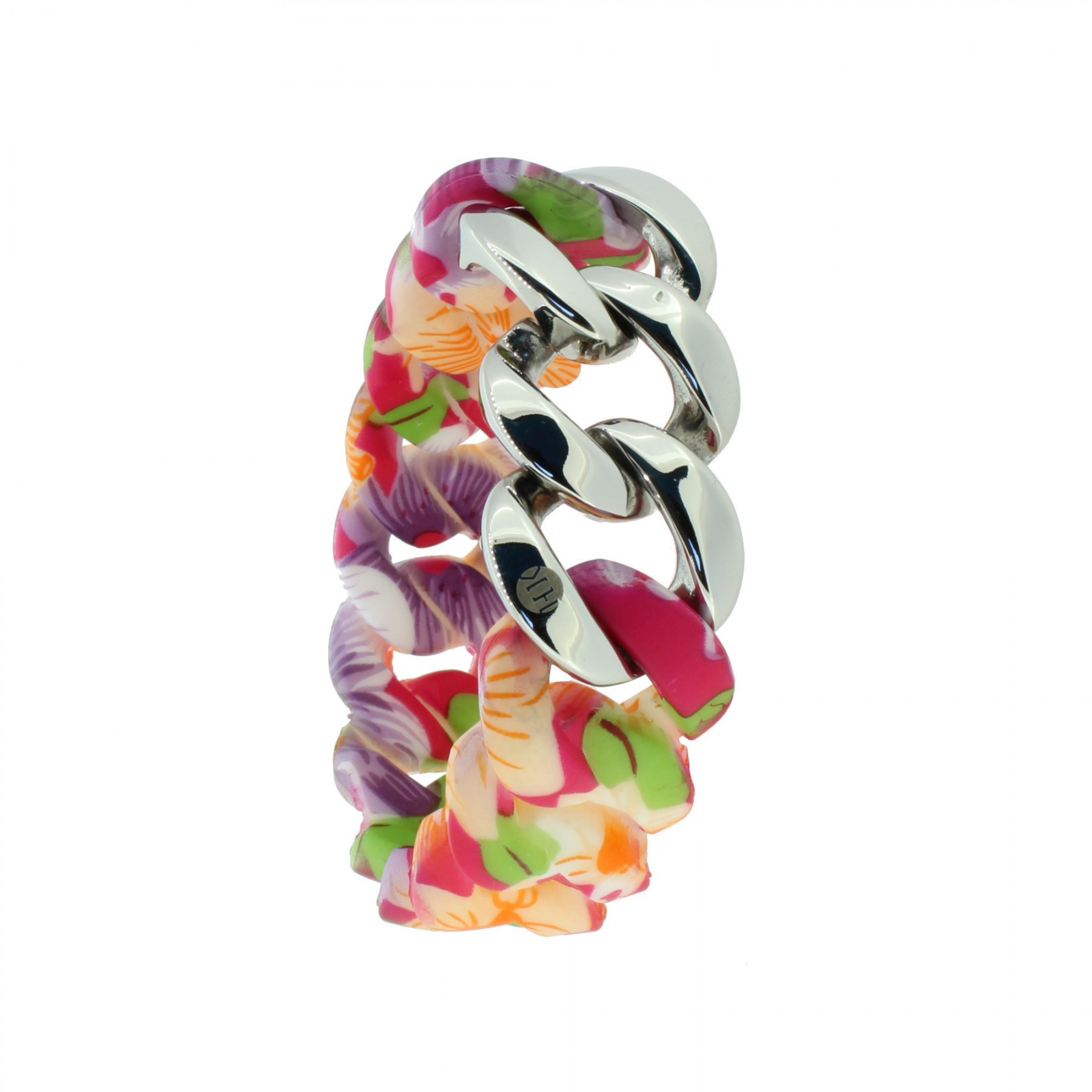HANSE-KLUNKER ORIGINAL Damen Armband 107405 Edelstahl hawaii silber 